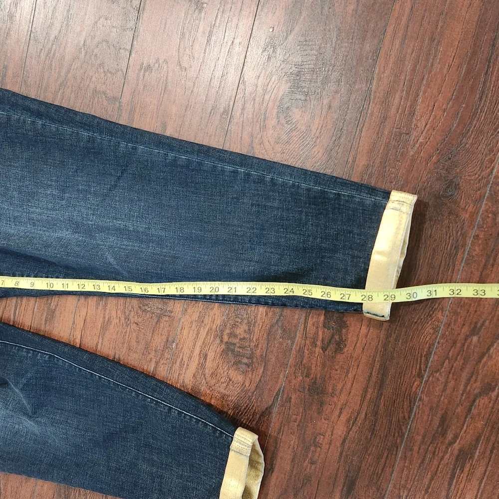 Lane BRYANT BOYFRIEND GENIUS FIT Dark Blue Jeans ♠️🌀